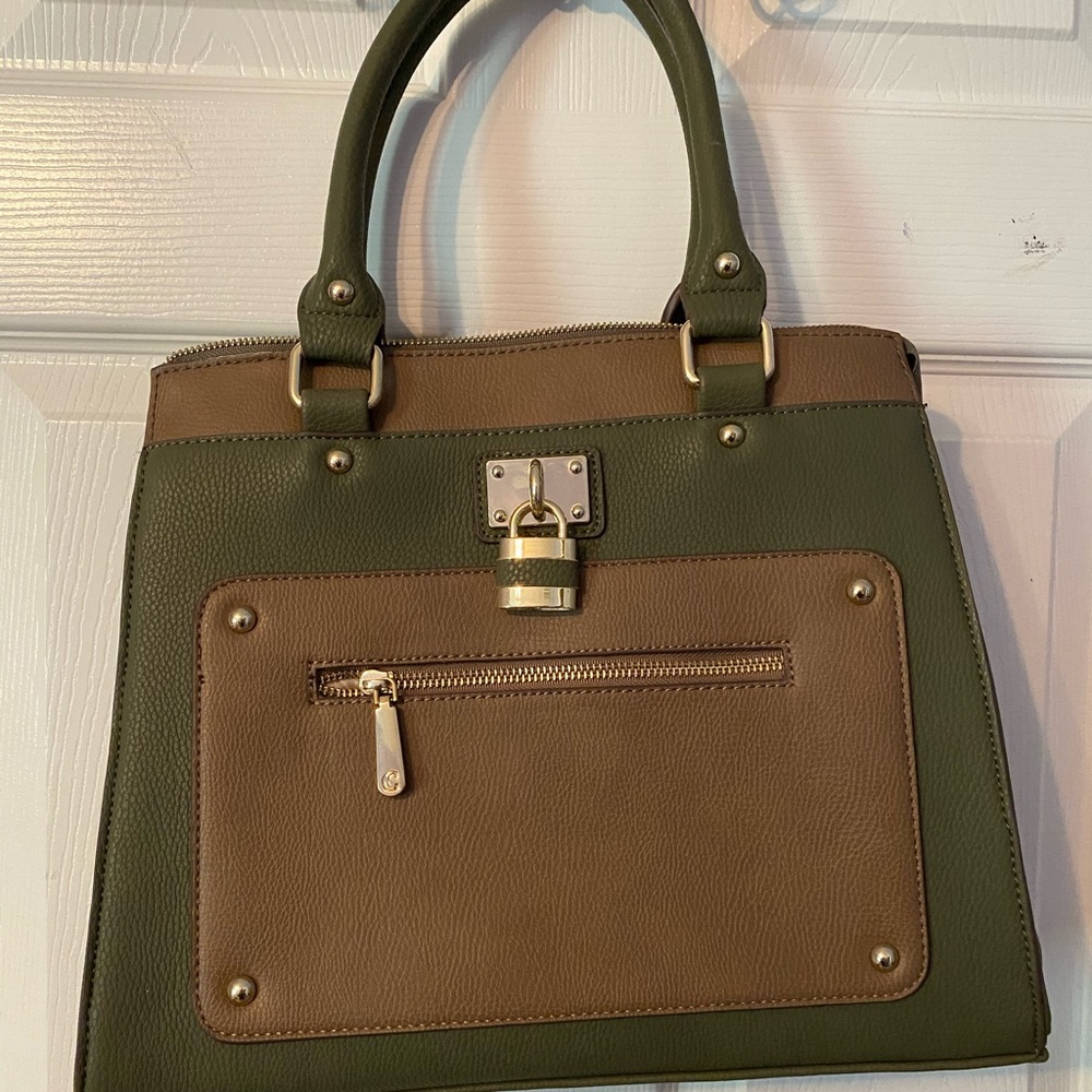Chocolate and Olive Tote